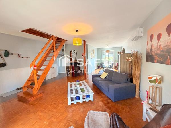 Posez vos valise dans ce très beau duplex avec jardin