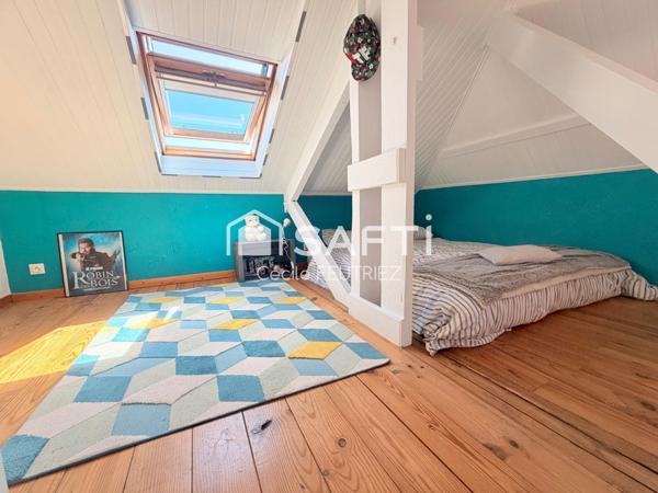 Posez vos valise dans ce très beau duplex avec jardin