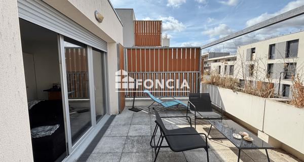 À vendre Appartement 2 pièces 45.88 m² - Villeneuve-tolosane 31270