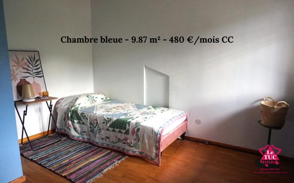2 Chambres dans maison + jardin Chambéry (73000)