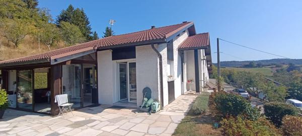 Maison Belley 146m² Vue dégagée, grand sous-sol
