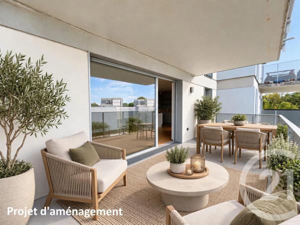 Appartement T3 à vendre  3 pièces - 65,40 m 2   BEGLES  - 33