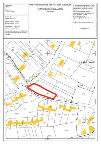 Donnez vie à tout vos projets grace à ce terrain constructible d'environ 1180m2.