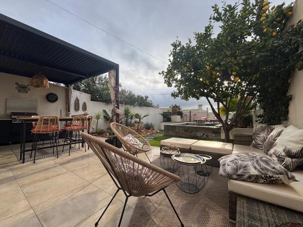 BALARUC-LES-BAINS (34), A VENDRE MAISON P4 DE 107 m2, TERRAIN 262m2, PISCINE, VUE SUR L'ETANG DE THAU