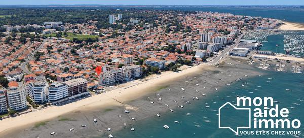 ARCACHON - 1ère ligne - Vue magnifique sur le Bassin d’Arcachon - Dernier étage