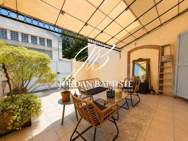 Grisolles - Maison au style loft - Terrasse intimiste