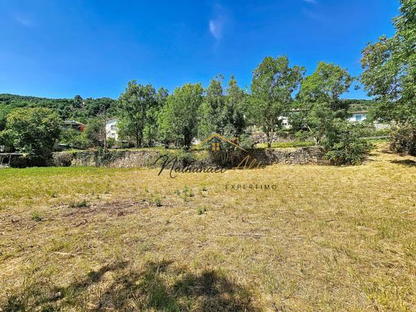 Grand terrain constructible aux Cazes