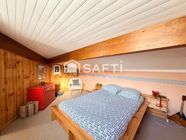 Maison d'architecte avec 3 chambres et bureau