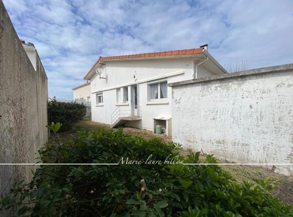 Maison à vendre 4 pièces SAINT JEAN DE MONTS (85), 3 chambres + garage et jardin