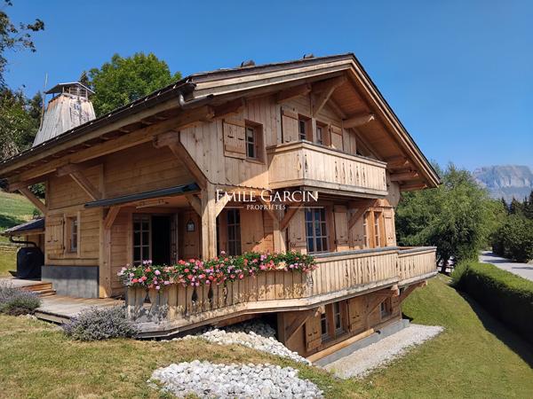 Chalet  vue Mont-Blanc à vendre Combloux