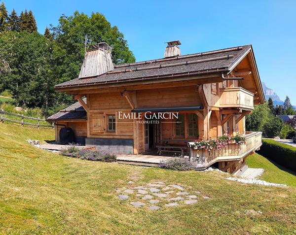 Chalet  vue Mont-Blanc à vendre Combloux