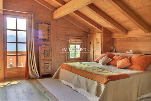 Chalet  vue Mont-Blanc à vendre Combloux