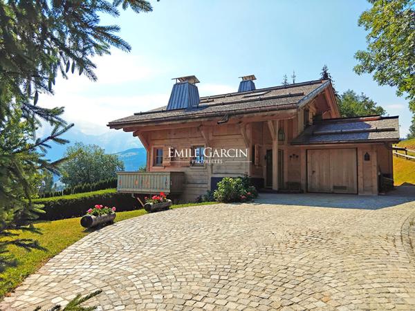Chalet  vue Mont-Blanc à vendre Combloux