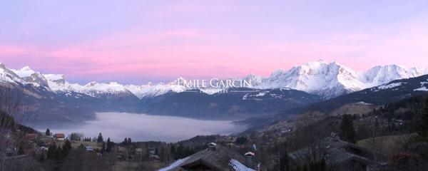 Chalet  vue Mont-Blanc à vendre Combloux