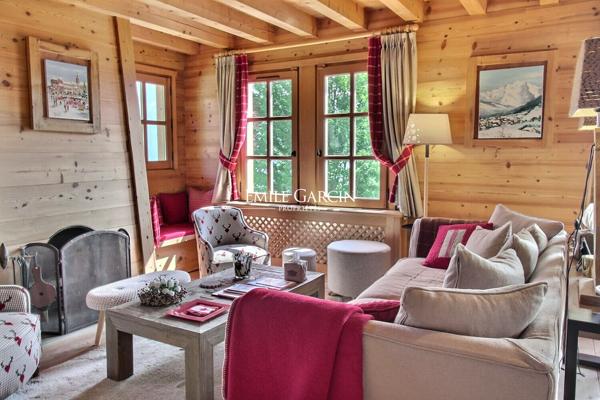 Chalet  vue Mont-Blanc à vendre Combloux