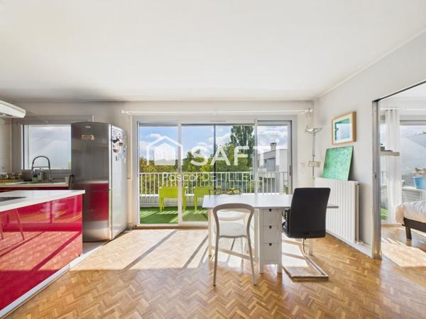 GARCHES- Petit-Garches appartement 2/3 pièces 58m2 – Dernier étage