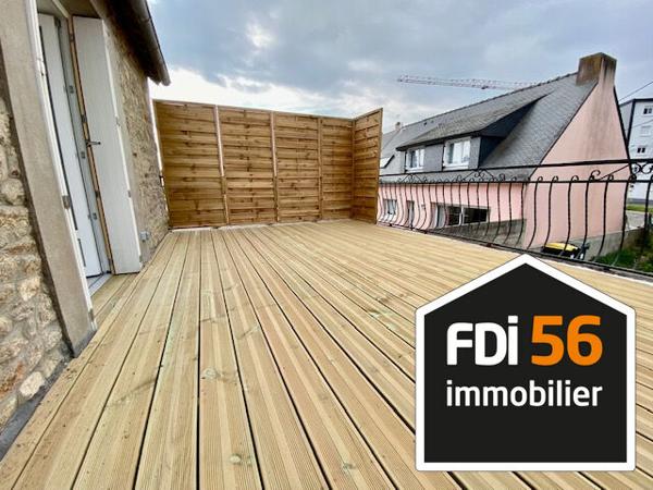 À LOUER - STUDIO MEUBLÉ 27m2 AVEC GRANDE TERRASSE , Lorient