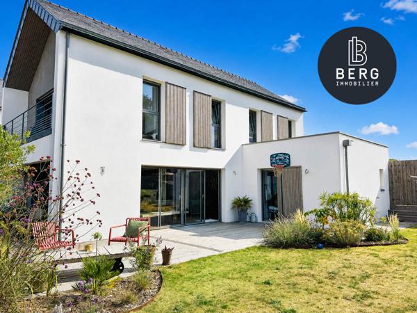 PLOUHARNEL MAISON A VENDRE 4 CHAMBRES À DEUX PAS DE LA PISTE CYCLABLE ET DES PLAGES