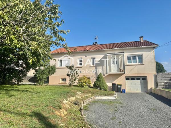 PAVILLON 5 CHAMBRES ET GARAGE A AIFFRES