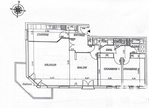 Appartement à vendre 4 pièces 94,9 m² Chartres