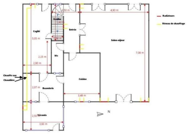 MAISON INDIVIDUELLE – 3 CHAMBRES – JARDIN – GARAGE + 5 GARAGES LOUÉS