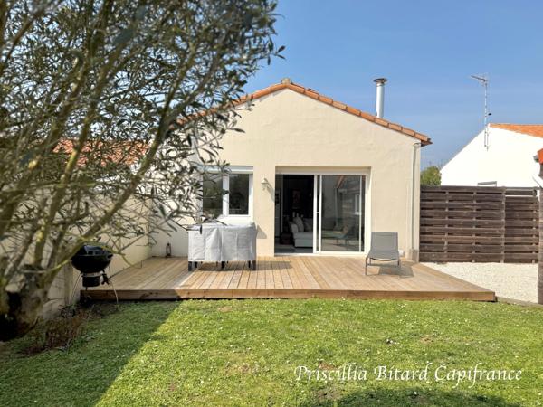 L'houmeau, Maison de plain-pied entre bourg et océan