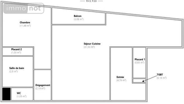 Appartement à vendre à Angers dans le Maine-et-Loire (49000), ref : 49009-1364   
Justices