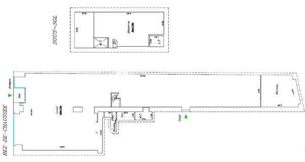 Location Local commercial 200 m² - Paris 75017