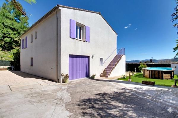 A VENDRE en EXCLUSIVITÉ sur TARADEAU Maison de 127 m² VUE DOMINANTE & CHARME PROVENÇAL