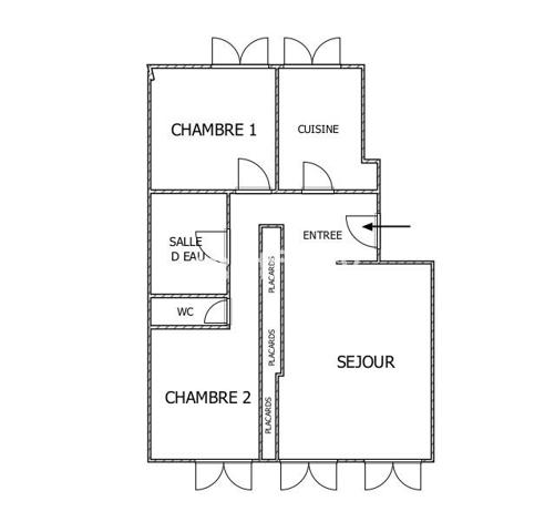 Appartement
         3 pièces
        - 55 m² Exclusivité 278 000 € *