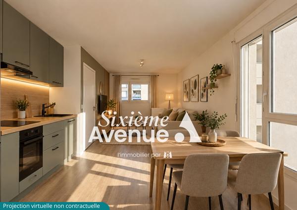 Appartement 2 pièces 43.3 m2