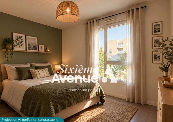 Appartement 2 pièces 43.3 m2