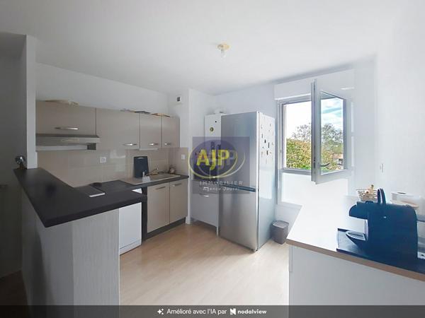 Appartement à vendre Reze - 3 pièces, 64m² avec 2 chambre(s) à 197 000€ - AJP Immobilier Nantes Jouzel