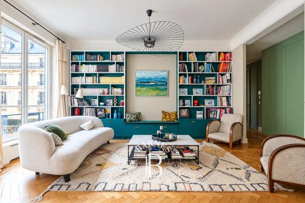 Paris 16ème, Appartement 4 Chambres -  142 m² à vendre
