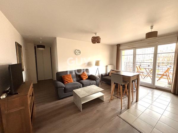 Location meublée Appartement Saint-ouen 3 pièce(s) 60.03 m2 avec balcon