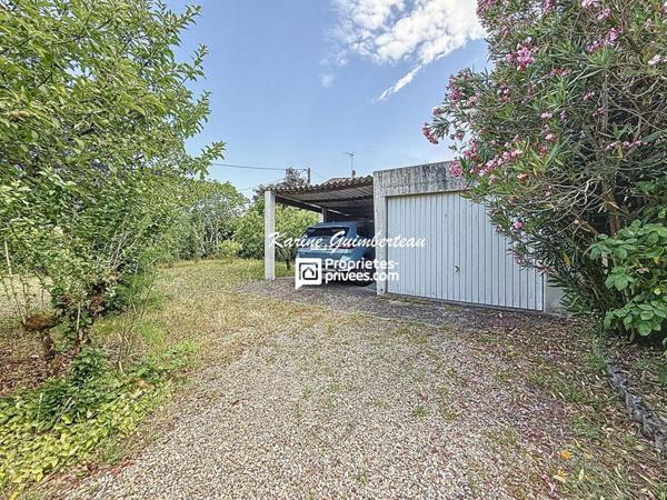 Maison Libourne 4 chambres + jardin + garage