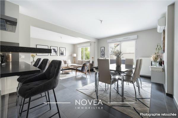 Appartement T6 avec terrase, jardin et garage