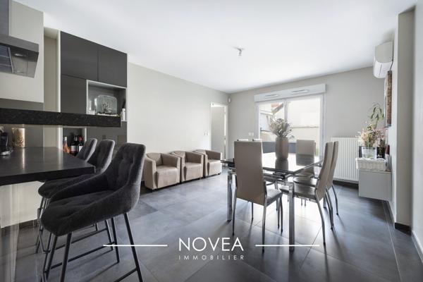 Appartement T6 avec terrase, jardin et garage