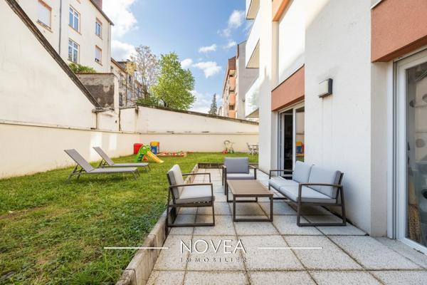 Appartement T6 avec terrase, jardin et garage