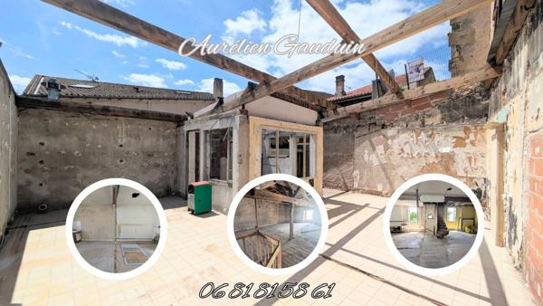 À découvrir au cœur de Fumel 120 m² à restaurer !