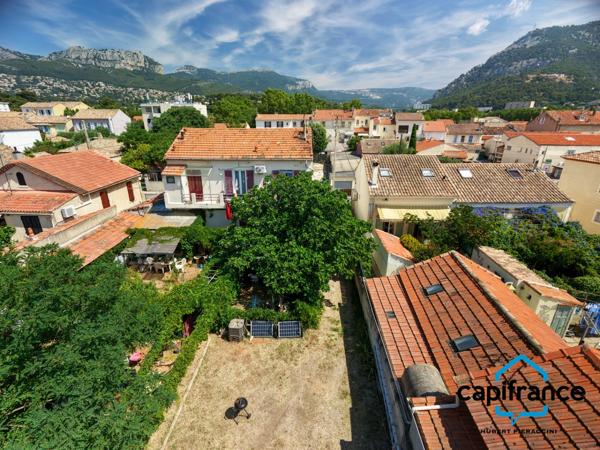 Maison de 165 m2 constituée par 4 appartements sur un terrain de 502 m2 en pleine propriete secteur recherché