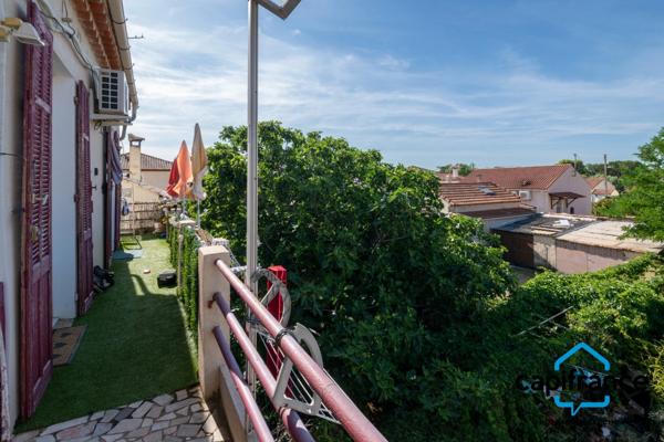 Maison de 165 m2 constituée par 4 appartements sur un terrain de 502 m2 en pleine propriete secteur recherché