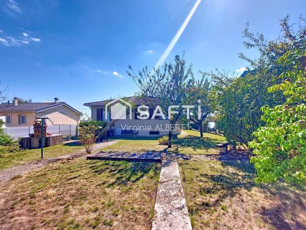 Charmant pavillon 81m2, sur terrain arboré, quartier calme