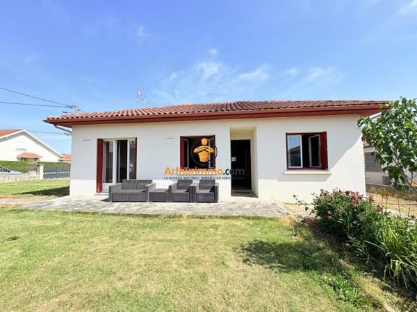 Vente                                                      Maison
                        
                     3 pièces                      72 m2                     à Bazet
