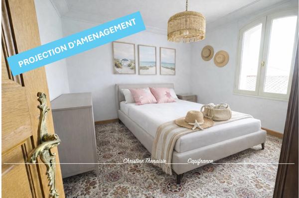 Maison à vendre au coeur de Croix de Vie, Beaux volumes, 5 pièces, 3 chambres, Jardin (85800) Saint Gilles Croix de Vie