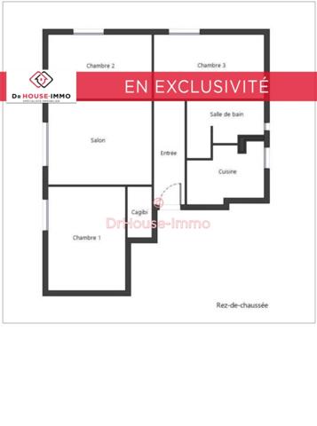 Appartement à vendre 4 pièces de 59 m²