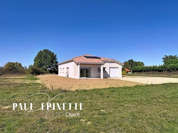 Plain pieds avec garage