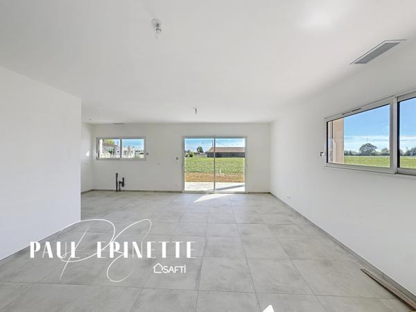 Plain pieds avec garage