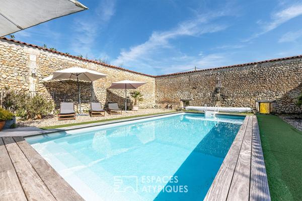 Demeure de charme et sa piscine intimiste