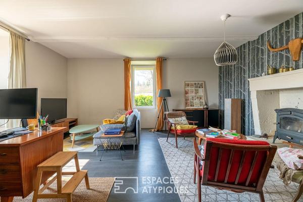 Demeure de charme et sa piscine intimiste